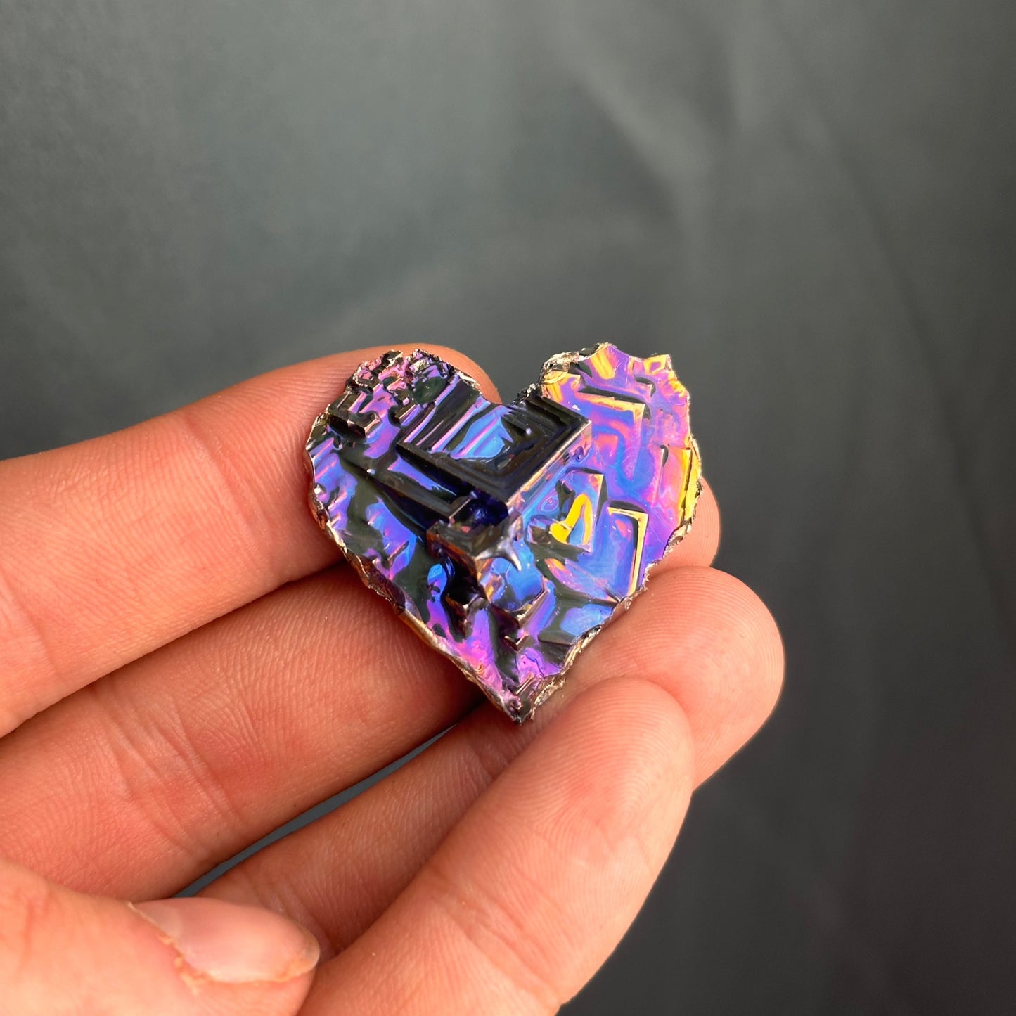Bismuth Heart - Personalized