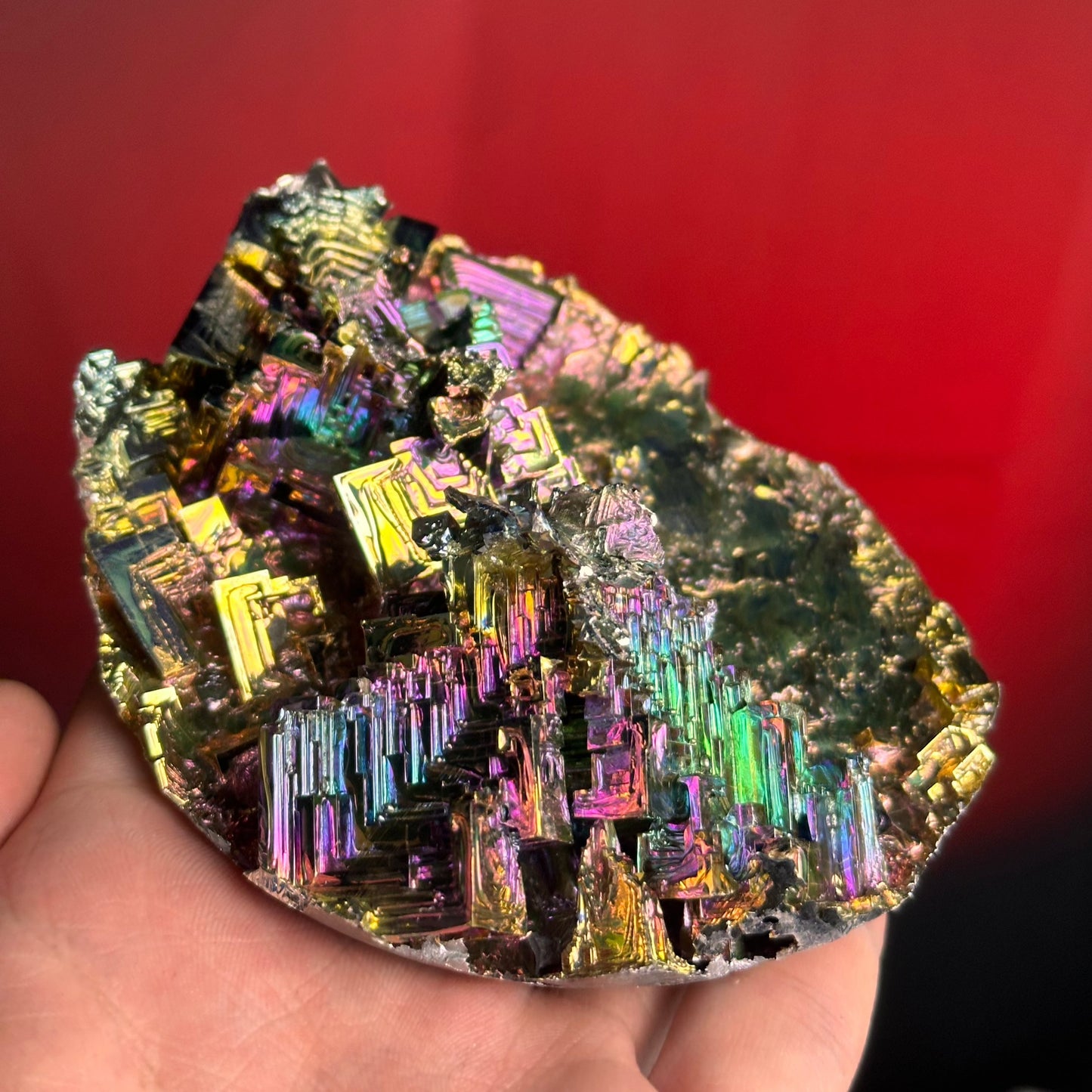 Giant Rainbow Piece of Bismuth