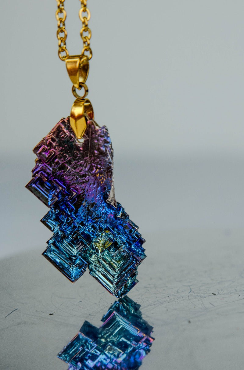 Necklace With Bismuth