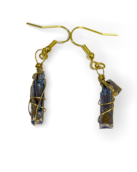 Bismuth Necklace and Earrings SET