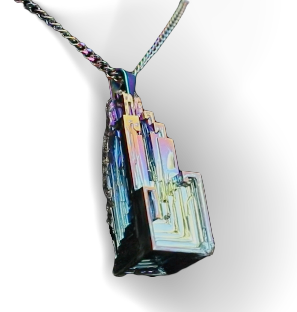 Necklace With Bismuth